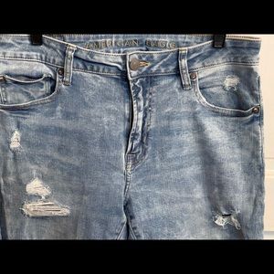 American Eagle men’s ripped stretch jeans pants